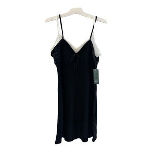 Wild Fable Black and White Mini Dress